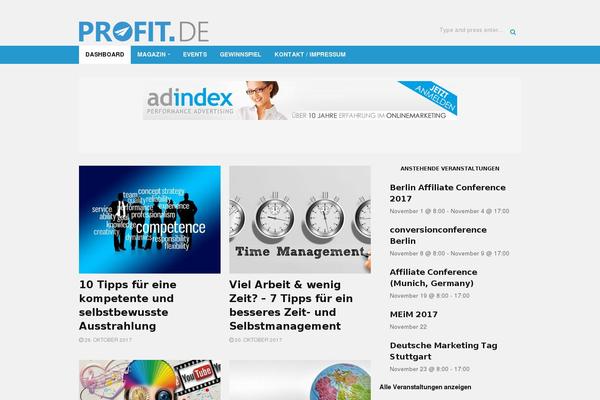 profit.de site used Fastnews-premium-theme