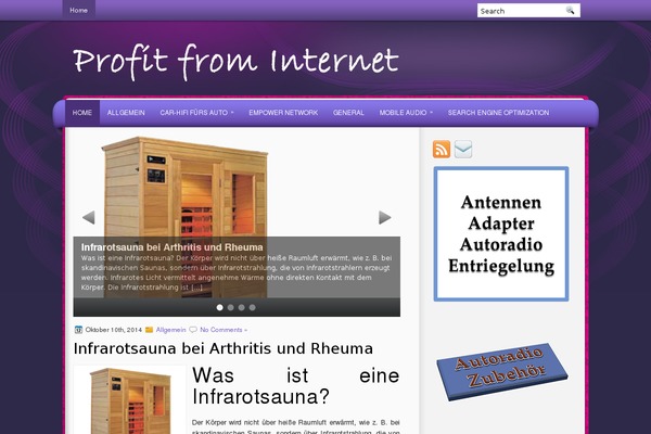 profitfrominternet.eu site used Purplecolor