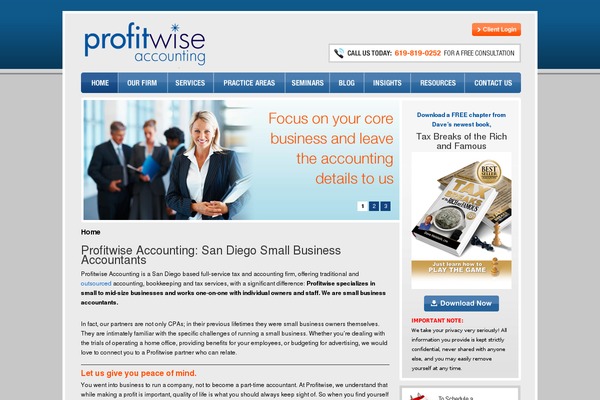 profitwiseaccounting.com site used Profitwiseaccounting