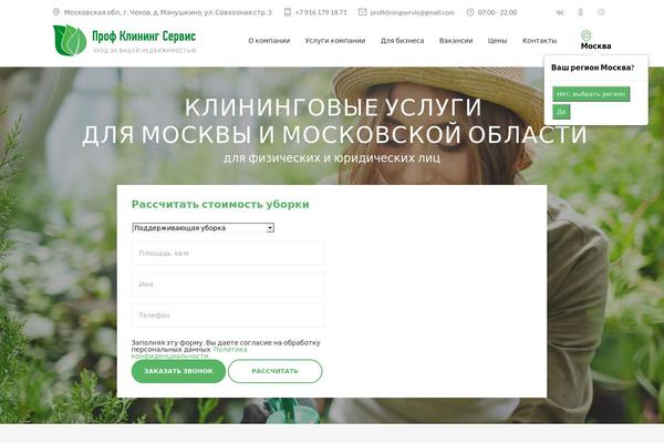 CleanMate theme site design template sample