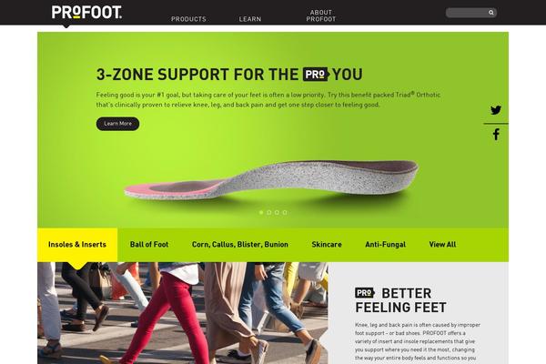 profoot.co site used Profoot