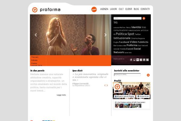 proformaweb.it site used Proforma2019
