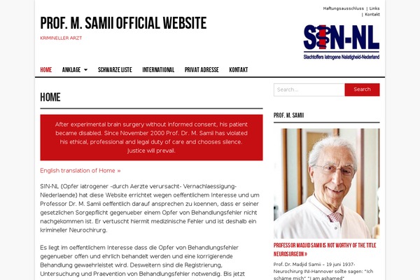 profsamii.de site used Samii