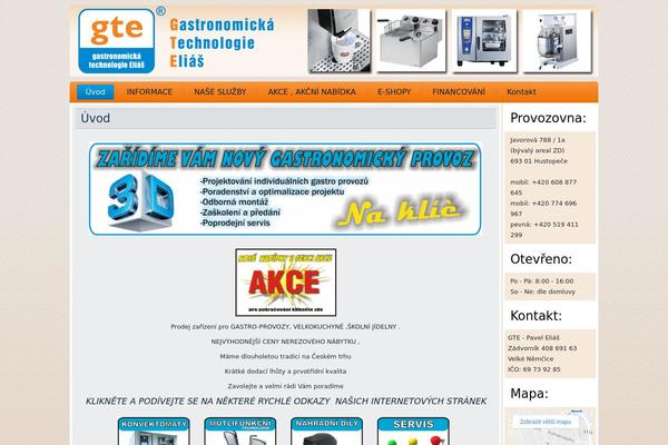 progastro.cz site used Gastroelias3