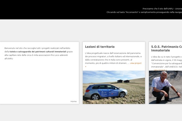 progettiunpli.it site used Samarcanda