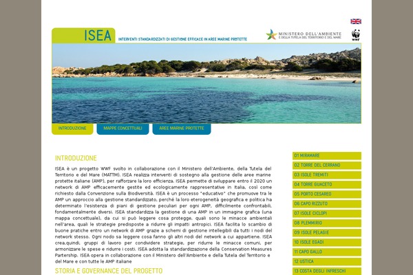 isea theme websites examples