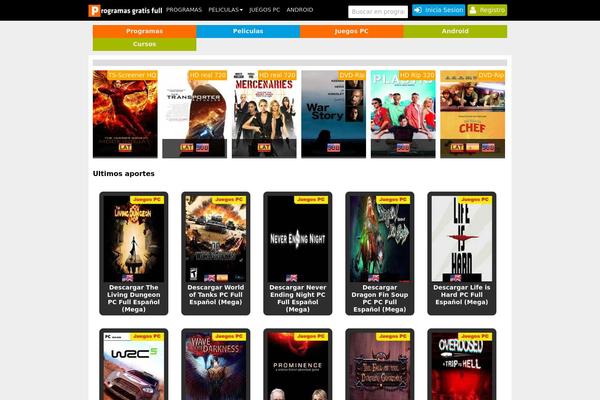 Cinematix theme websites examples