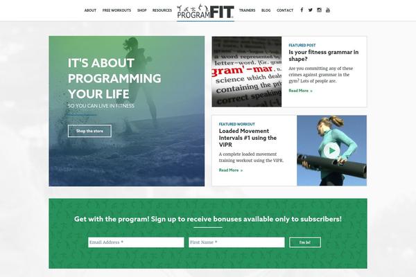 programfit.com site used Programfit