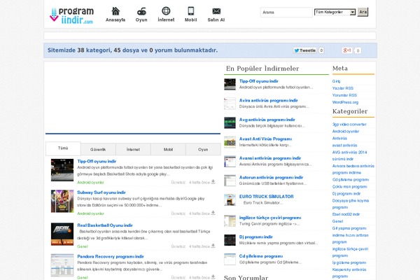 programiindir.com site used Wp-indir