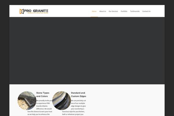 Highend theme site design template sample