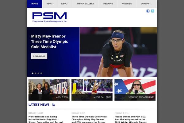 Psm theme site design template sample