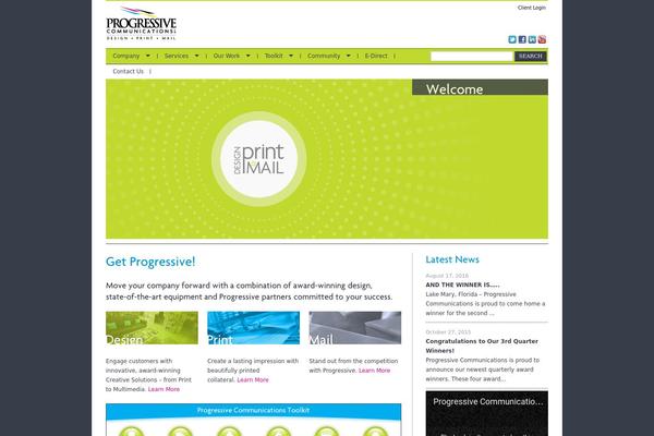 progressivecommunications.com site used Procomm