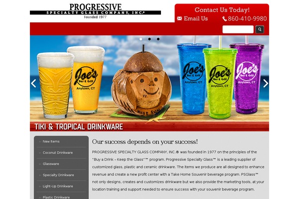 progressiveglass.com site used Psgdesign