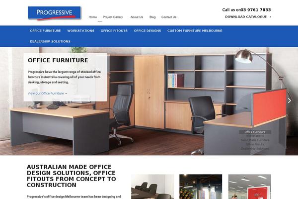 progressiveoffice.com.au site used Progressive-office