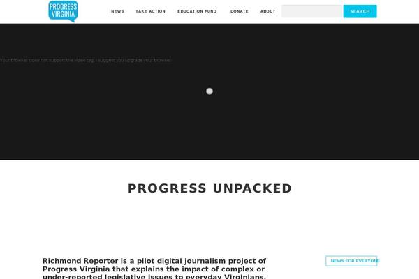 progressva.org site used Progressva