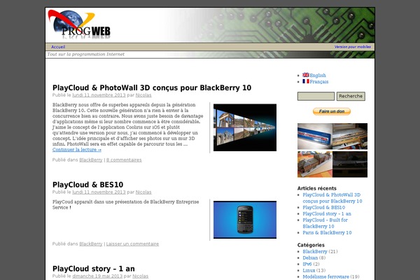 progweb.com site used Progweb