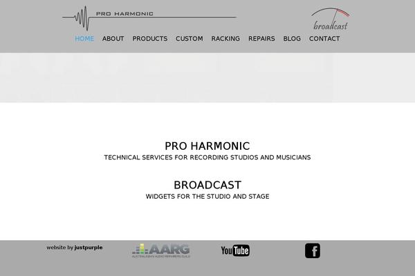 proharmonic.com site used Proharmonic