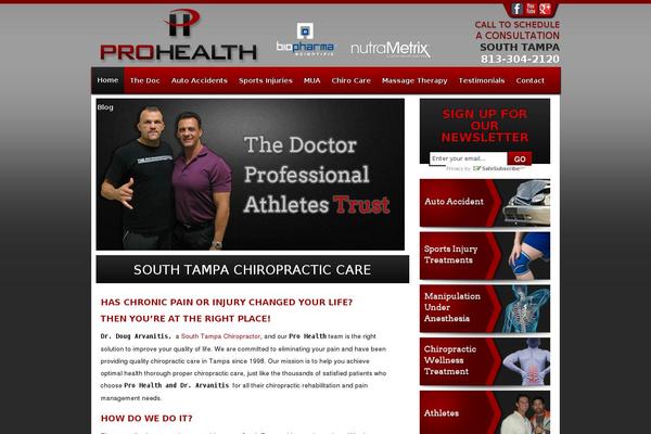 ProHealth theme websites examples