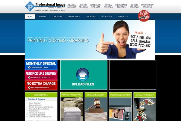 proimagehawaii.com site used Proimage