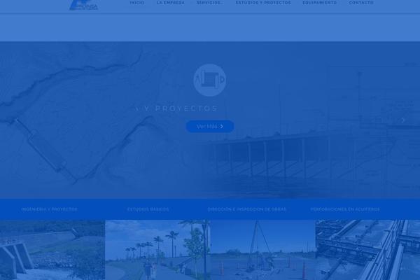 Ronneby theme site design template sample