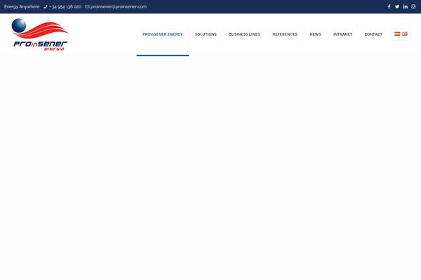 proinsener.com site used Proinsener