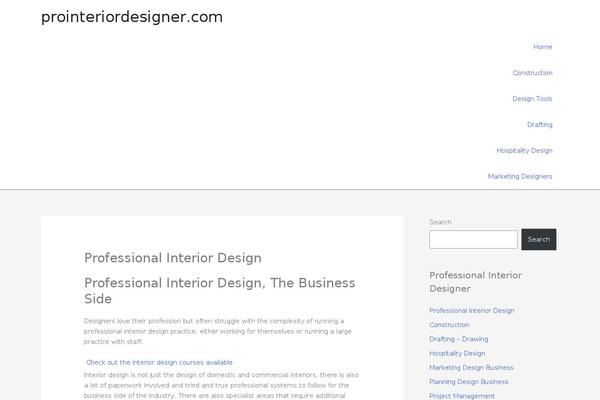 Astra theme site design template sample