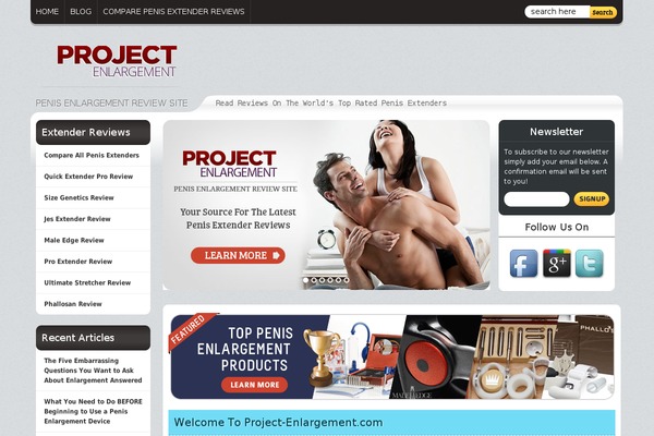 project-enlargement.com site used Pe