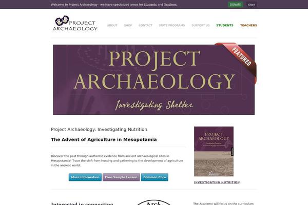 projectarchaeology.org site used Project_archaeology