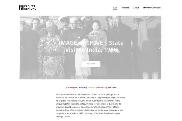 Bridge theme site design template sample