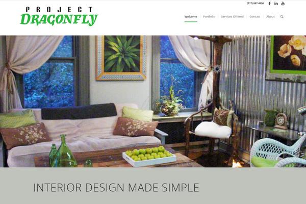 Enfold theme site design template sample