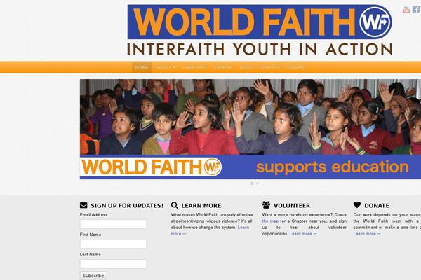 projectinterfaith.org site used Pagelines-template-theme-for-wf
