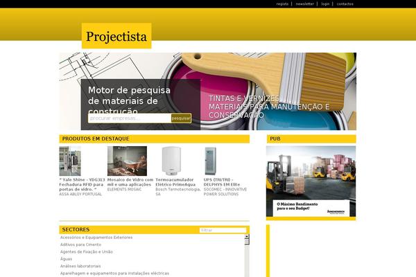 projectista.pt site used Projectista_default