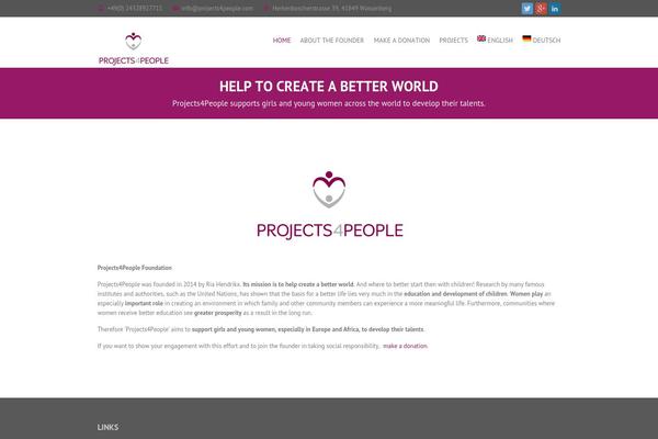Interface Pro theme site design template sample