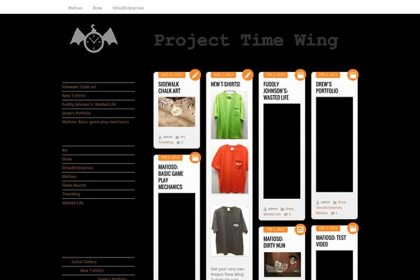 Grido theme site design template sample
