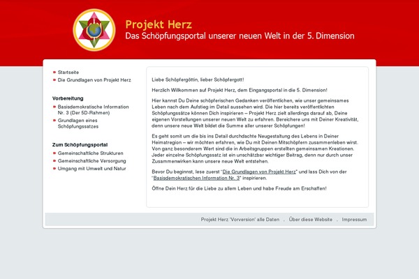 projekt-herz.com site used Projektherz2012version7