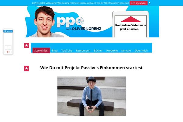 Site using Thrive-visual-editor plugin