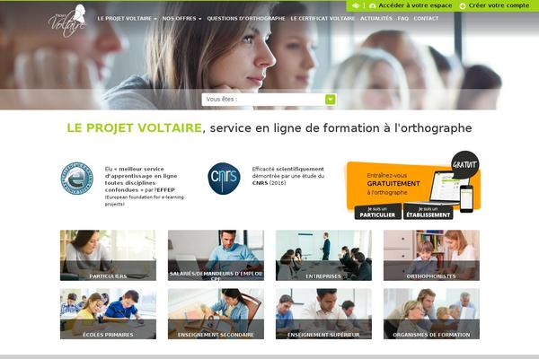 projet-voltaire.fr site used Projet-voltaire-theme