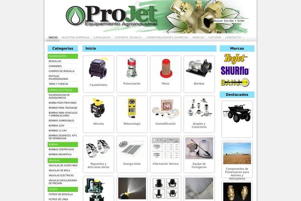 projet.cl site used Projet