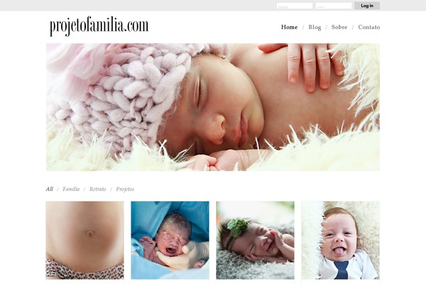 projetofamilia.com site used Theme1392