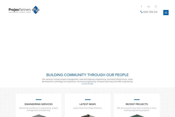 projexpartners.com.au site used Projex-partners