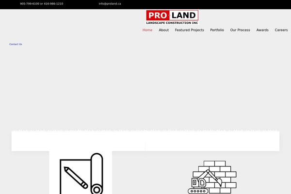 proland.ca site used Vamtam-landscaping
