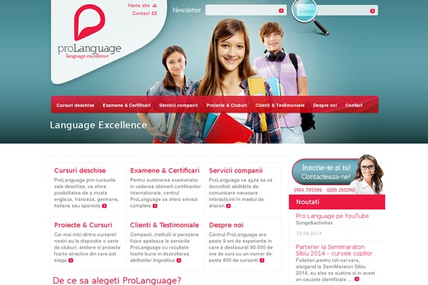 prolanguage.ro site used Blankrightsidebar