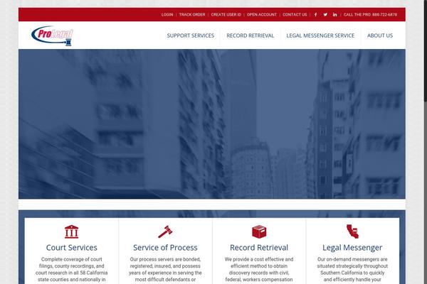 BeTheme Child theme site design template sample