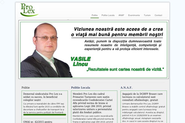 prolex.ro site used Barrister