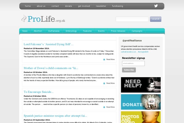 prolife.org.uk site used Pro_life