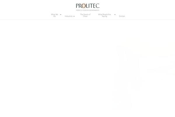 prolitec.com site used Prolitec-divi