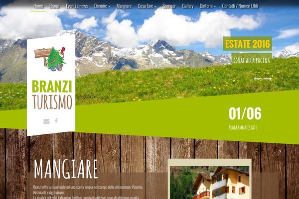 prolocobranzi.it site used Turismo-branzi