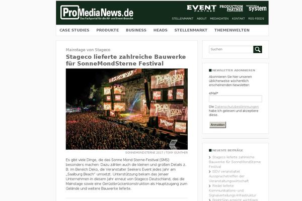promedianews.de site used Eventsmagazine
