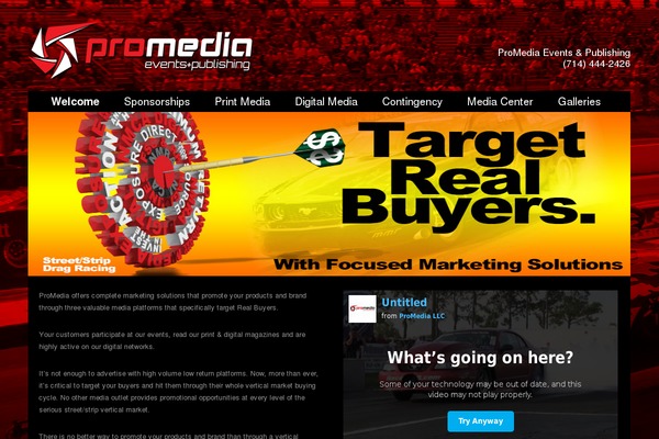 promediapub.com site used Twenty Twelve
