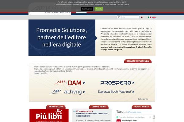 promediasolutions.it site used Promedia